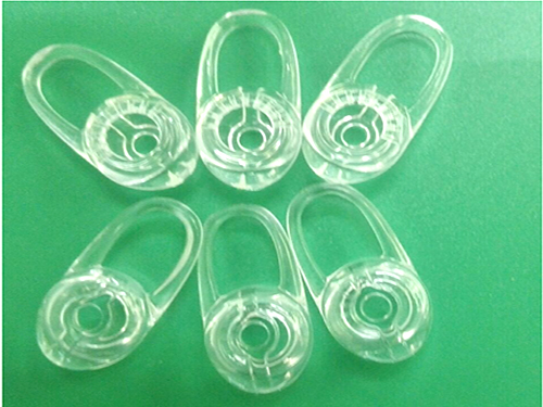 高透明硅胶165耳帽